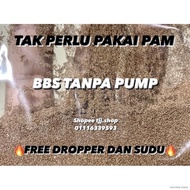 ✓BBS TANPA PUMP OKSIGEN / ARTEMIA PREMIUM SMALL ROE MAKANAN ANAK BETTA PENAPIS DOUBLE LAYER