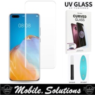 Huawei ★ Mate 40 / 30 / 20 Pro ★ P40 / P30 Pro ★ UV Glue ★ Screen Protector Tempered Glass