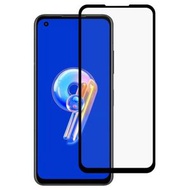 全城熱賣 - 適用於 Asus Zenfone 9 絲印二強 全屏鋼化玻璃膜