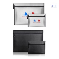 All Fireproof Waterproof Money Bag with  Document Bag Money Bag