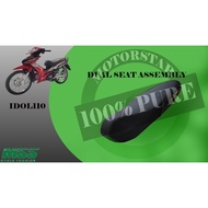 IDOL110 DUAL SEAT ASSY BLACK