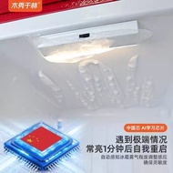 冷柜灯雪柜冰箱防水开门感应冷冻冷藏免接线充电磁吸替换冰柜通用Refrigerator Light Refrigerator Waterproof Door Induction Freezing