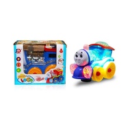 GKIDS 688 JIAMINGDA Funny Loco Train Kids Toy With Light - Battery Operated Locomotive Play Fun Ligh