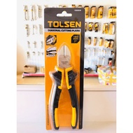 Tolsen 180mm (7") multi-purpose cutting pliers - Sharp cutting blade, comfortable handle, suitable f