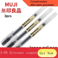 muji pens 3Pcs Original Japan MUJIs Gel Pen Black/Blue/Red/Dark blue 0.38mm/0.5mm Ink Color Pen Office School Stationary
