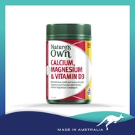Nature's Own Calcium, Magnesium &amp; Vitamin D3 Contains Vitamin D 200 Tablets Exclusive