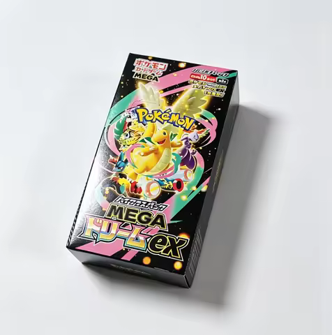 New Pokemon High Class MEGA Dream ex Card Booster Box Full Set Rare SAR SR Character Cards For Colle