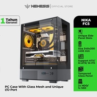 Nemesis Casing PC ATX M-ATX M-ITX Komponen casing komputer NIKA FC5