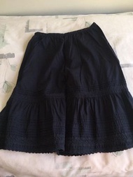 Japanese brand Vert Dense navy skirt