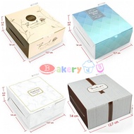 Bakery4u  กล่องจัดเบรค กล่องสแนคบ๊อค กล่องอาหารว่าง snack box แพ๊ค 20 ชิ้น