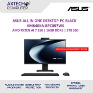Asus AIO VM640KA-BPC007WS 23.8" FHD All-In-One Desktop PC Black ( AI 7 350, 16GB, 1TB SSD, ATI, W11P
