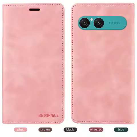 Capa Magnetic Wallet Case For Sony Xperia 10 VII Leather Flip Cover for Sony Xperia10 VII Fundas Sta