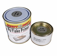 ( 1L ) Wp FLAKE PRIMER ( WITH HARDENER ) 1L / FOR FLAKE COLOUR EPOXY / BASE Coating FOR FLAKE COLOURS HEAVY DUTY