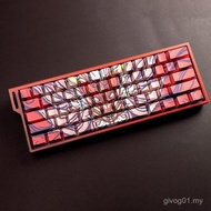 Former/Walker x87 Olron Side Engraved Keycap PBT Keyboard Beauty/Garshi atk68 Wolf win Spider 60 Mag