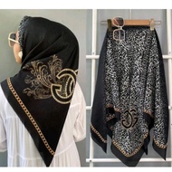 Best Seller Tiger Square Hijab Tudung Bawal Bawal Selapis