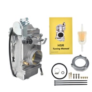 For HSR42mm HSR TM42-6 42mm Carb Carburetor Evo Evolution Twin Cam