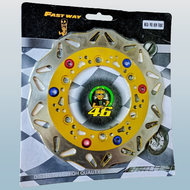 PIRINGAN CAKRAM DEPAN/DISC VARIASI RIVET FASTWAY MEGA PRO NEW VERZA TIGER CB 150R OLD CBR OLD