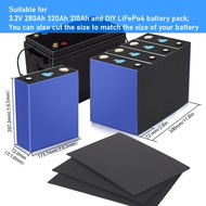 300*200*3mm Adhesive EVA Foam Battery Insulator Flame V0  Retardant Anti-collision for 3.2V 280Ah 32