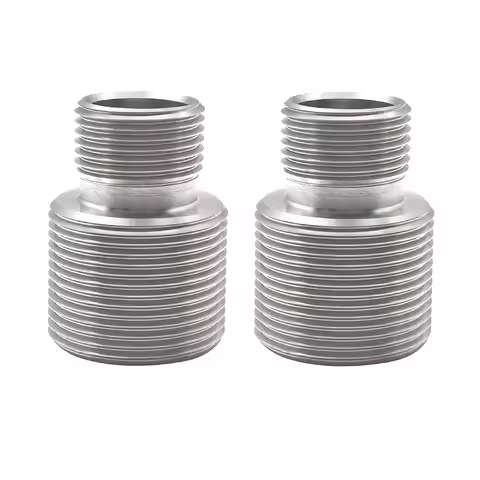 Stainless Steel Oil Filter Thread Adapter 13/16-16 to 1 1/8-16 Fits Duramax Caterpillar 1R 1807 and
