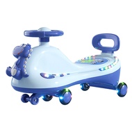 ZUUKOO รถดุ๊กดิ๊ก รถดุ๊กดิ๊กเด็ก ดุ๊กดิ๊กเด็ก รับน้ำหนักได้100KG รถขาไถสำหรับเด็ก มีเสียงเพลง