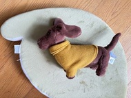 Jellycat 冷衫臘腸狗
