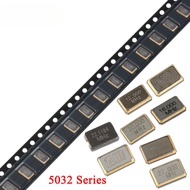 10pcs 5032 SMD Passive Quartz Crystal Oscillator 8mhz 12mhz 16mhz 20mhz 22.1184mhz 24mhz 25mhz 27mhz