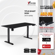 TTRacing Titus Ergonomic Standing Table Height Adjustable Computer Desk for Office Work Home Study