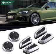 CFSTORE 6Pcs Car Seat Adjustment Button Switch Cover Knob Trim Decoration Cover for Audi A3 A4 A4L B