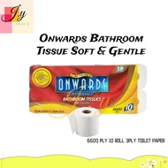 (LIVE & OFFER) Onwards Bathroom Tissue Soft & Gentle 6600 PLY 10 ROLL 3PLY TOILET PAPER