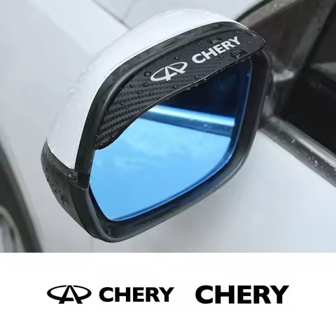 Car Rearview Mirror Eyebrow Rain Shade Rainproof Blades Cover Auto Accessories For CHERY TIGGO 5 A1 