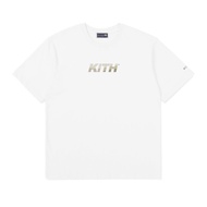 เสื้อยืดแขนสั้นพิมพ์ลาย KITH FPG Elements Series สำหรับผู้ชายและผู้หญิง ฤดูร้อนใหม่ เสื้อเชิ้ตคอกลมแ