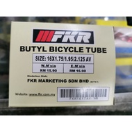 TUBE BICYCLE 16x1. 75/1. 95/2. 125AV