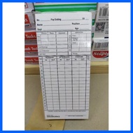 ✻ ♠ ✨ DTR Paper/DAILY TIME RECORD For Employees 100pcs./pack