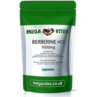 Berberine HCL Capsules 1000mg x 240 - MEGAVITES