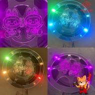Speaker Front Cover Embossed Type Cartoon Pattern 4 Inches 6.5 8 With Lights Ready To Use Pair Thai 