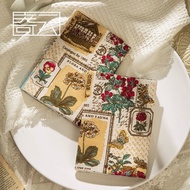 Vintage Manor Fabric Book Cover A5 A6 Artistic Handmade Book Cover Adjustable Notebook Book Cover