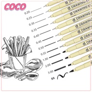 Waterproof hook line marker pen fine tip pen hand-painted hard tip hand soft tip - coco_market