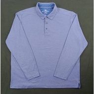 TOMMY BAHAMA COLLARED SHIRT LONG SLEEVE BLUE USED MEN SIZE LARGE