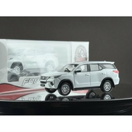 Toyota Fortuner 2018 White Scale 1:64 Brand BM Creation