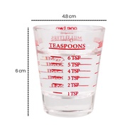 Expresso Shot Glass Coffee Measuring Cup 30ml