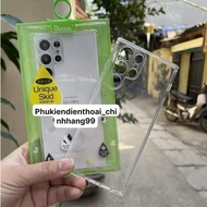 Full camera cluster Case for Samsung S23 FE, S23 Plus, S23 Ultra, S22/ S22+/ S22 Ultra genuine trans