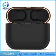 [Homyl4] 2x Silicone Protective Case Cover for WF-1000XM3 Earphone Black , black, 3 Pcs