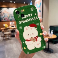 Iphone Case Merry christmas Wavy Phone Case For iphone13promax/12/Xs/11/7/8/Plus/Mini/ProMax sm1025