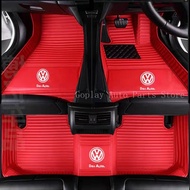 {VOLKSWAGEN} VW Golf 4,Golf 5,Golf 6,Golf 7,Golf 8,Golf GTI,E-golf Right hand drive Car Mat /Car Car