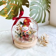 永生花 乾燥花 開業 開幕 招財貓 入厝 財位 喬遷 送禮