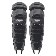 Champion Sports Umpire Leg Guards: Double Knee Umpire’s Shin Guard with Wings for Baseball & Softbal