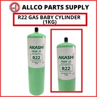 R22 BABY GAS R22 BABY CYLINDER MINI GAS R22 (1KG) (AKASHI)
