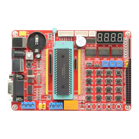 1PCS PIC MCU development Mini System PIC Development Board + PIC16F877A For arduino Board Module
