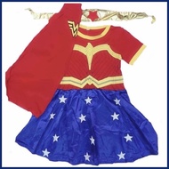Wonder woman costume for kids 2-8yrs