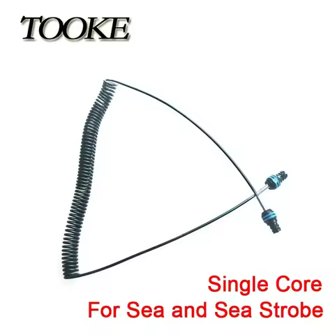 Scuba Diving Fiber Optic Cable For SEA&SEA YS-01 YS-D2 YS-D2J YS-D3 Strobe Diving Waterproof Housing